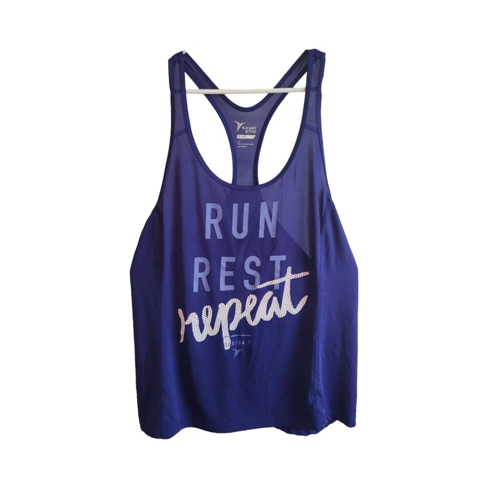 Old Navy Active Go-Dry Women's Racerback Tank - Large
